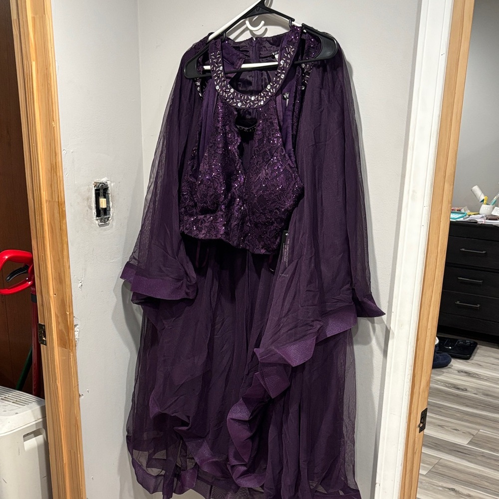 VENUS Purple Skirt Set - Picture 4 of 4